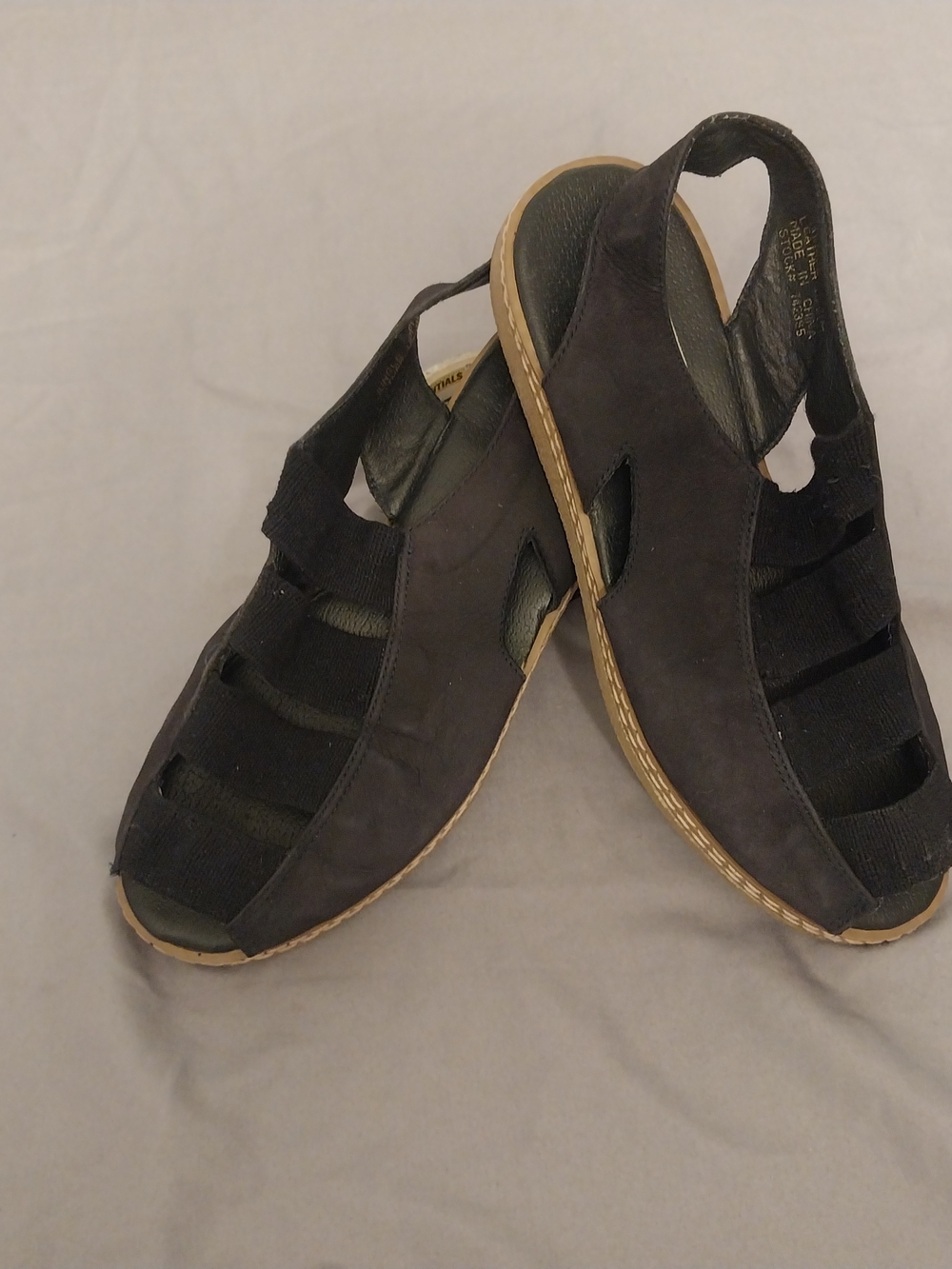 Mootsies Tootsies Jungle Leather Sandals size 7M. #0108